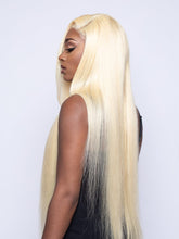 Brooklyn Hair 11A Raw Virgin Platinum Blonde #613 Straight Bundle